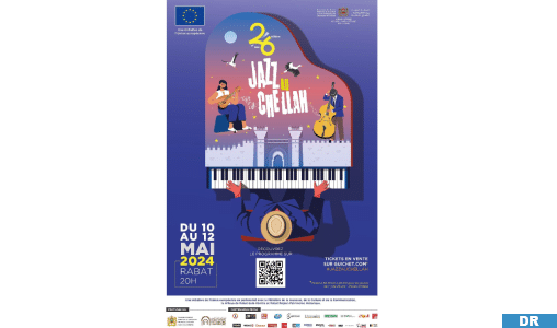 , La 26ème édition du Festival Jazz au Chellah, du 10 au 12 mai